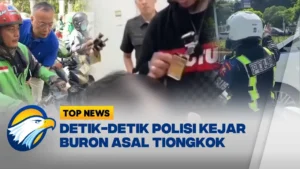 Aksi Kejar-kejaran Berakhir, Buron Berbahaya Akhirnya Diborgol Polisi
