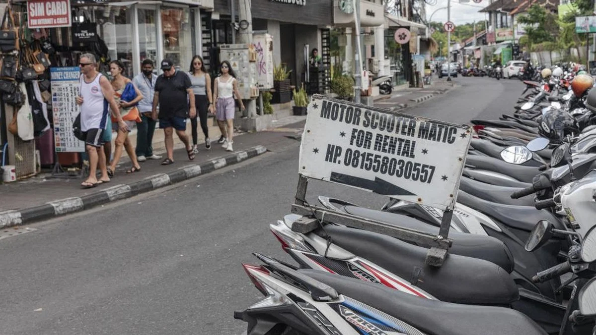 Bali Sikat Ratusan Bisnis Rental Motor Ilegal Investor Asing, Modusnya Licik