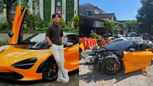 Bantah Mabuk, Ini Klarifikasi Andra ST Soal Kecelakaan di Sukoharjo Berujung McLaren Terbelah Dua