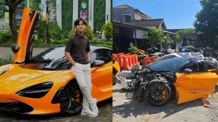 Bantah Mabuk, Ini Klarifikasi Andra ST Soal Kecelakaan di Sukoharjo Berujung McLaren Terbelah Dua