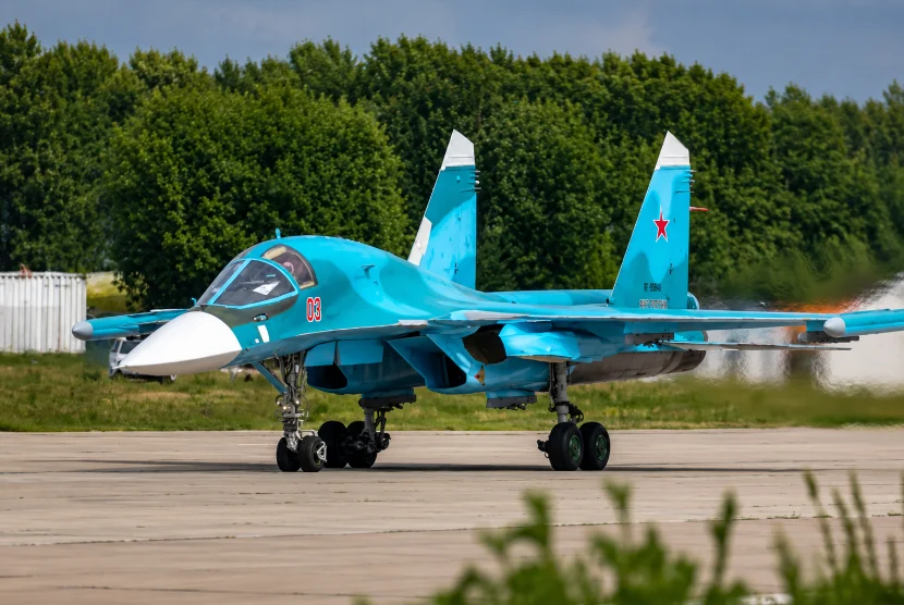 Bongkar Kecanggihan Su-34 Terbaru Rusia: Dipasang Antena Satelit Khusus untuk Serangan Presisi