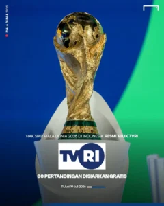 Demam Piala Dunia 2026: Cara Nonton TVRI Piala Dunia 2026 Gratis dan Lokasi Nobar Seru