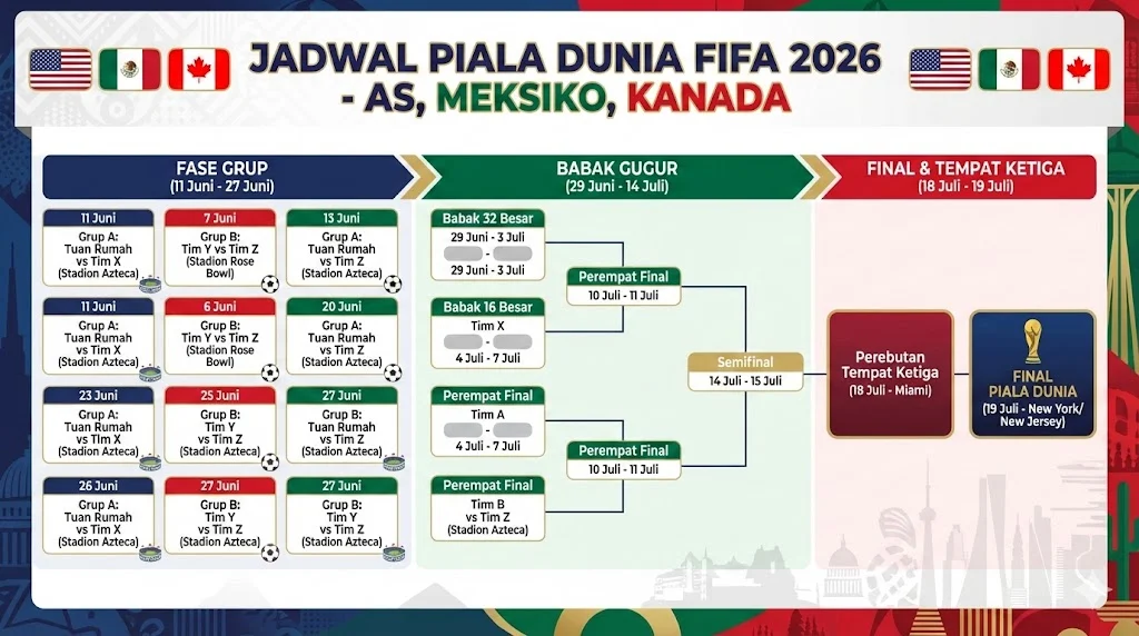 Drama Piala Dunia 2026: Penggemar Argentina Minta Final Piala Dunia 2026 Diulang, Tuding Wasit Disuap