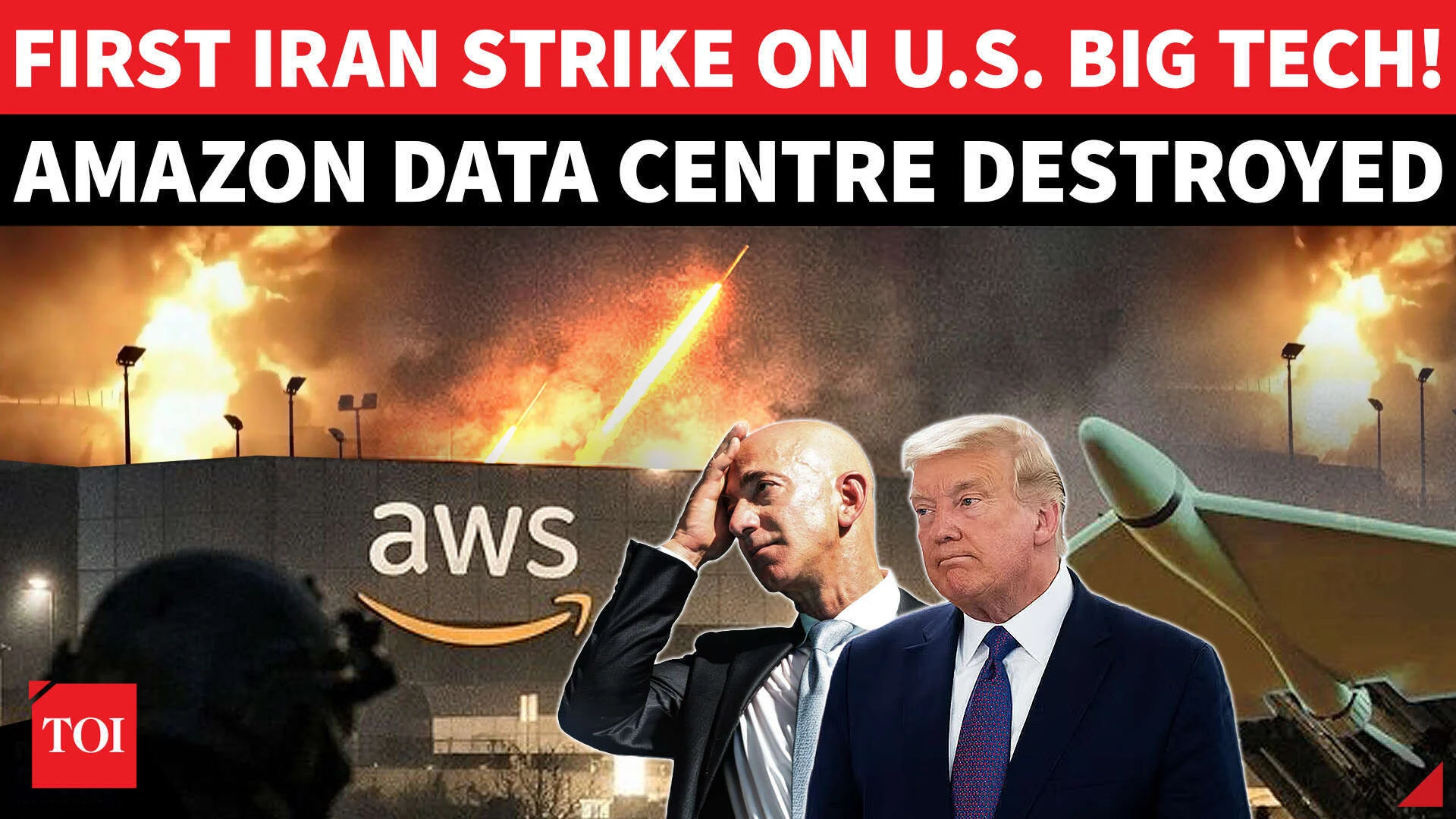 Eskalasi Konflik Memuncak: Detik-detik Rudal Jelajah Iran Bombardir Pusat Data Amazon di Bahrain Hingga Hancurkan Hunian AS [titlebase]