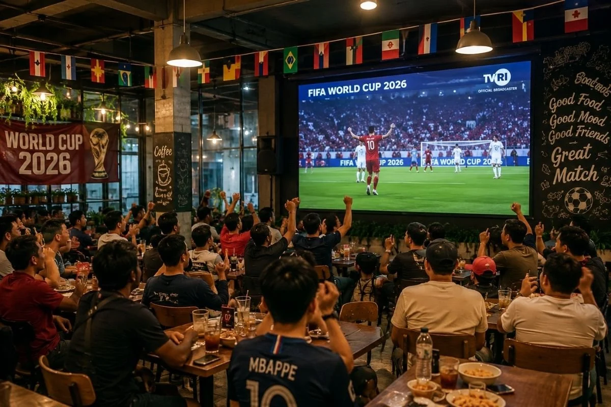 Euforia Pesta Rakyat: Tak Lagi Lewat Nonton Bareng, Begini Cara Warga Palembang Meramaikan Piala Dunia 2026