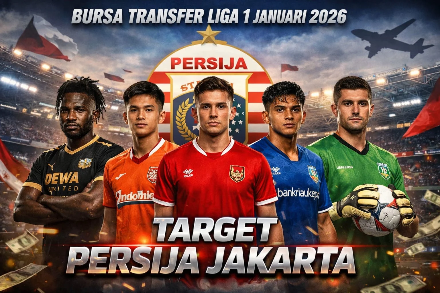 Ganasnya Transfer Persija Jakarta Tersohor hingga Eropa: Media Polandia Beri Atensi 1 Nama Mendekat