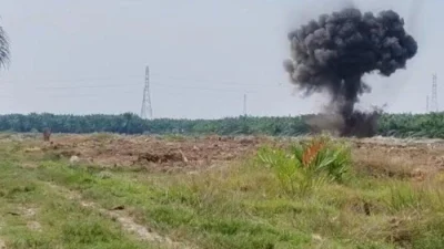 Geger! Bom Udara Peninggalan Perang Dunia II Diledakkan di Blitar, Warga Sempat Mengira Gunung Kelud Meletus