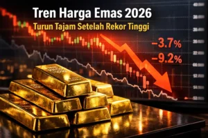 Harga Emas Turun Setelah Cetak Rekor, Haruskah Investor Khawatir? Ini Panduan Lengkapnya
