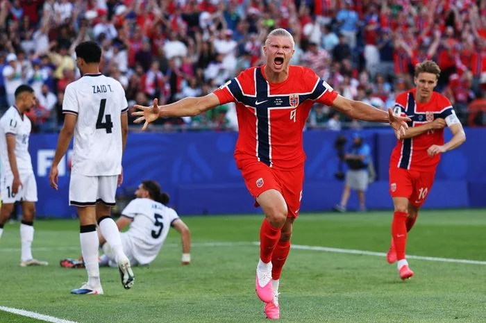 Inggris Disebut Paling Tertekan Lawan Norwegia, Erling Haaland Kirim Pesan ke Fans The Three Lions