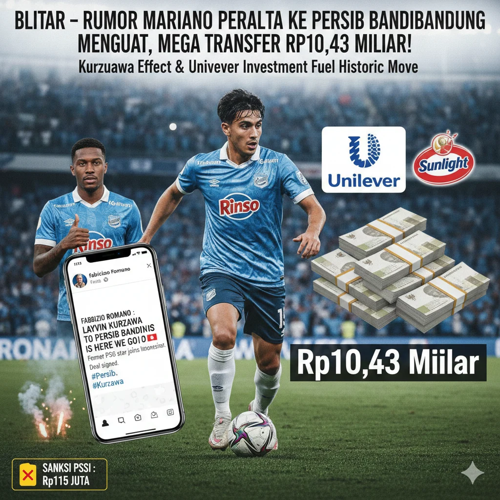 Mariano Peralta Tiba di Bandung, Umuh Muchtar Beri Sinyal Persib Masih Siapkan Kejutan Transfer