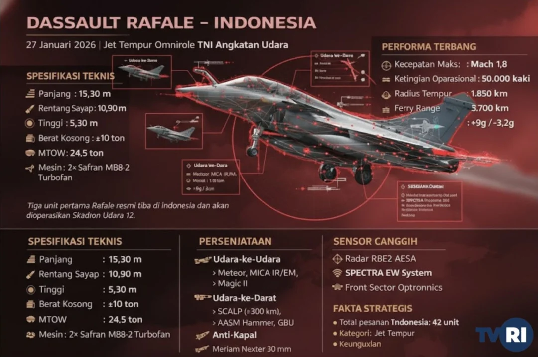 Modernisasi Udara: Indonesia Perkuat Armada Jet Tempur dan Latih