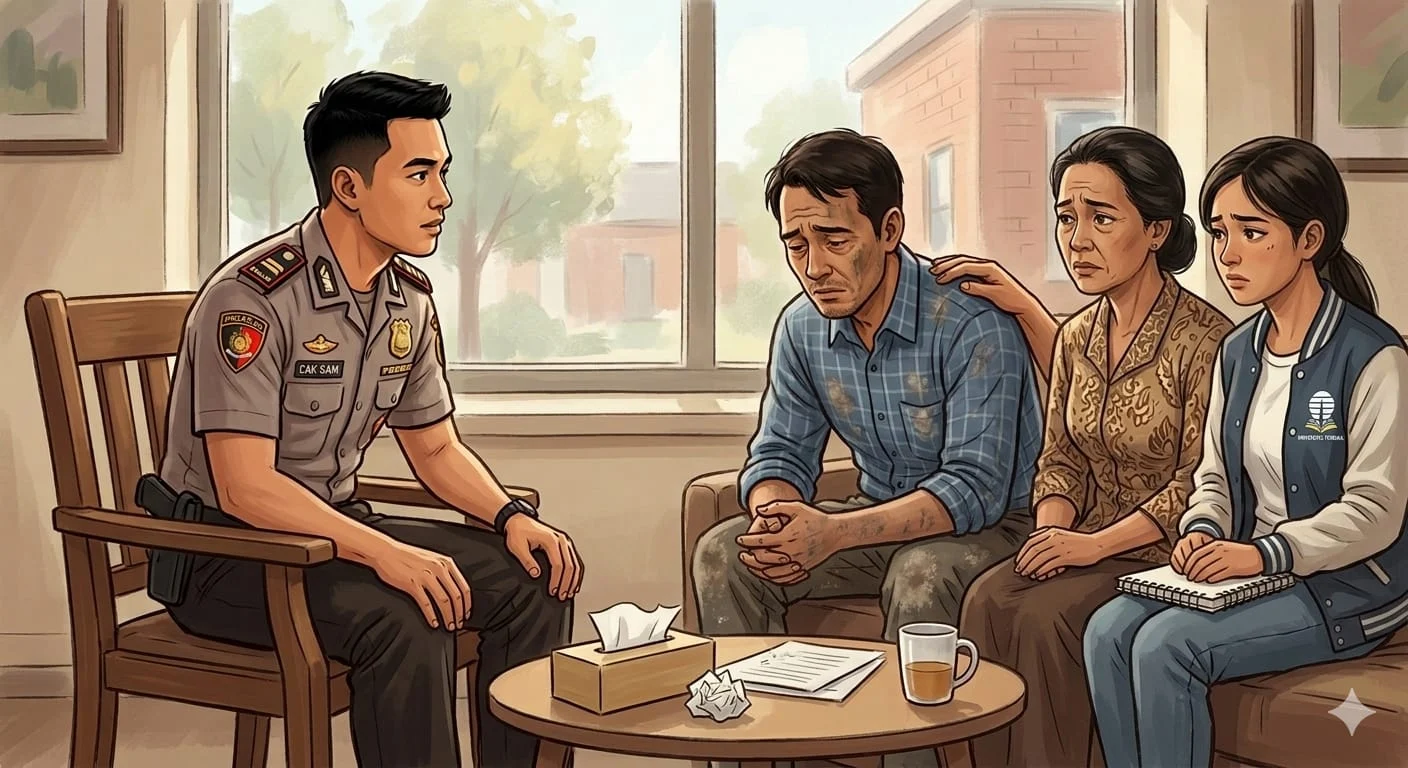 Motif WNA Singapura Cekik Pacar di Tegal: Tidak Mau Diputuskan dan Obsesi Berujung Petaka
