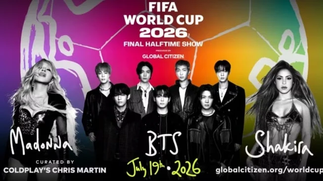 Panggung Megah FIFA World Cup 2026: Shakira, Justin Bieber, dan Bintang Dunia Siap Guncang MetLife Stadium