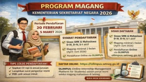 Peluang Emas Lulusan Baru: Program Magang Nasional 2026 Dibuka, Simak Cara Daftarnya!