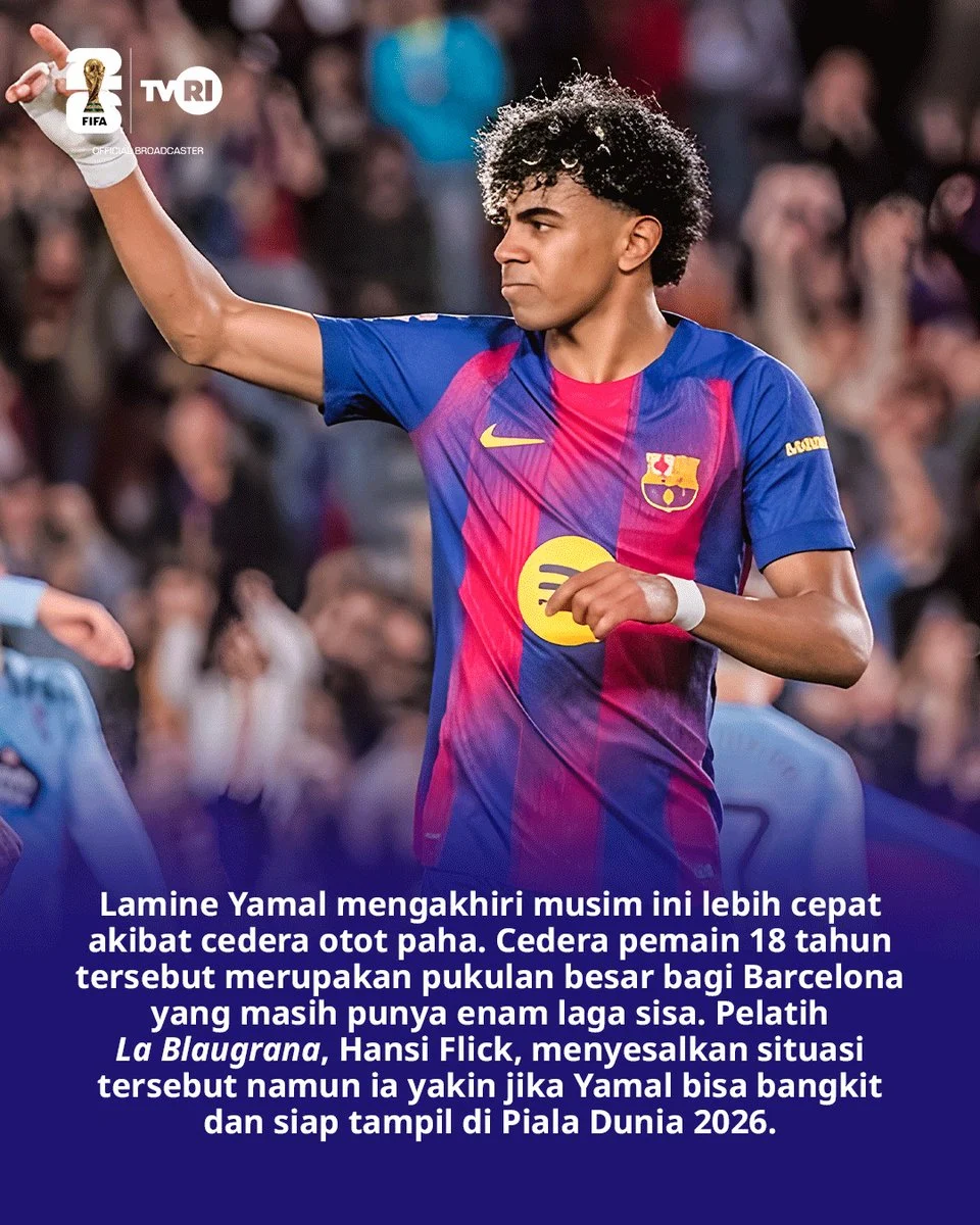 Piala Dunia 2026: Lamine Yamal Hanya Butuh Dua Langkah Lagi untuk Mengukir Sejarah