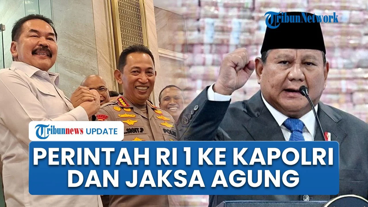 Prabowo Perintah Tegas Kapolri & Jaksa Agung, Minta Kisruh di Kejagung Diredam Tak Ganggu Ekonomi RI