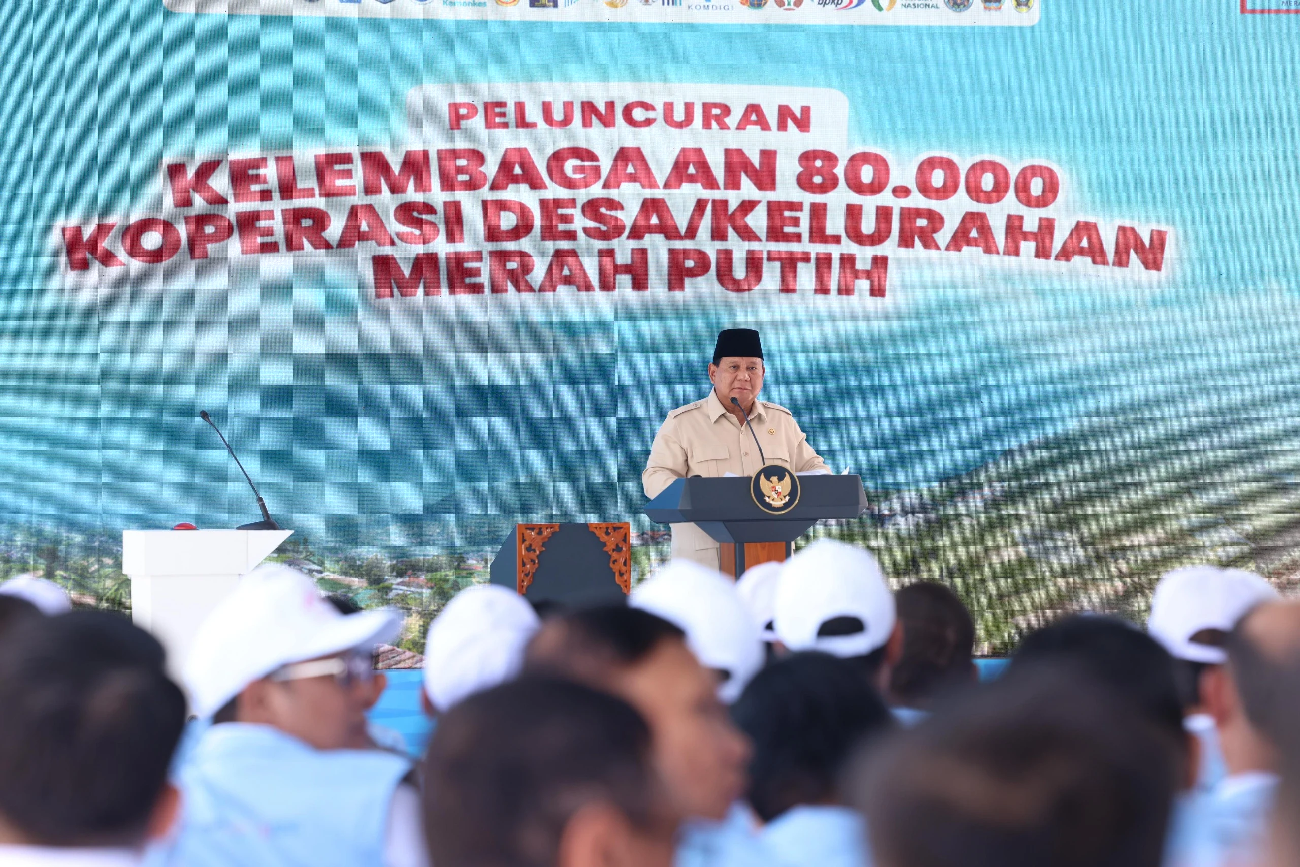Revolusi Ekonomi Desa: Prabowo Luncurkan Koperasi Merah Putih untuk Kesejahteraan Rakyat