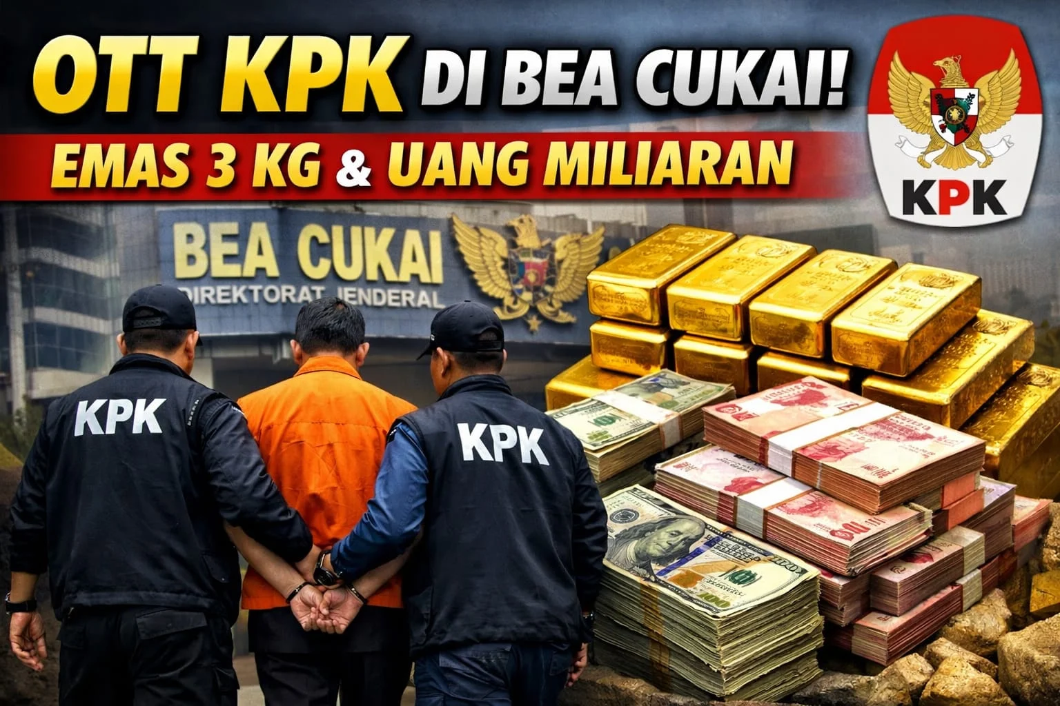 Skandal Harta Fantastis: Eks Wakil Ketua KPK Duga Emas 74 Kg dan Uang di Rumah Eks Jampidsus Berasal dari Suap atau Pemerasan