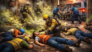 Tragedi Maut di Cipayung: Tiga Pekerja Tewas Saat Masuk Gorong-gorong, Diduga Keracunan Gas