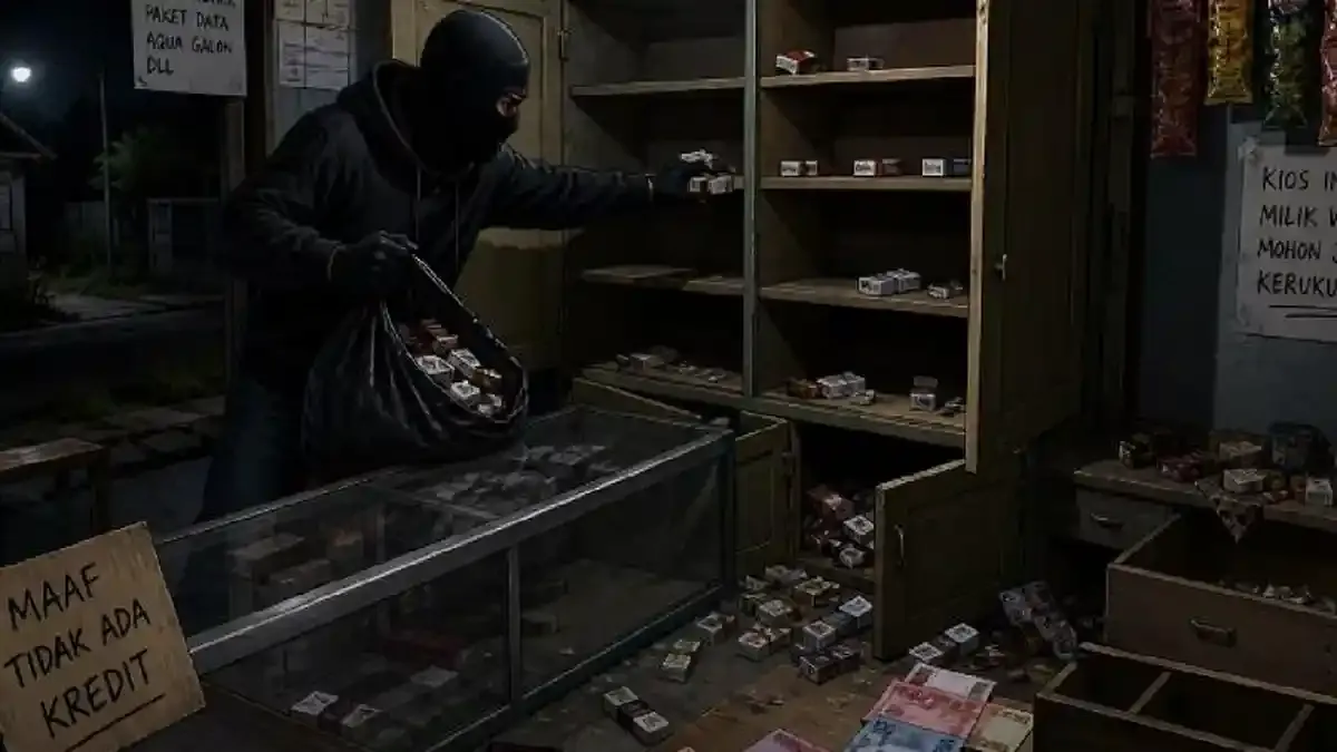 Aksi Nekat Pencurian Rokok di Kutim Berujung Bui dalam Kurang dari 24 Jam