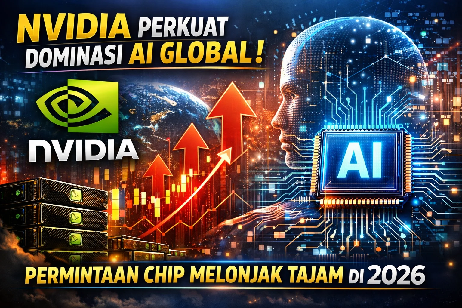 Dominasi Nvidia dalam Revolusi Infrastruktur AI Global
