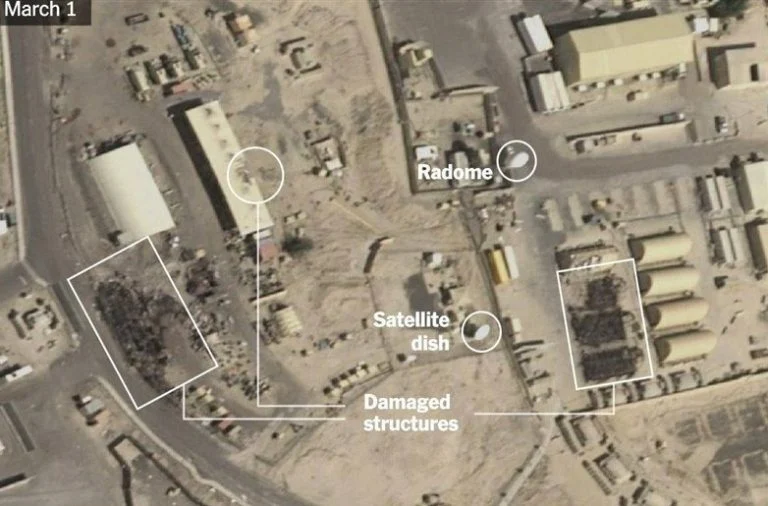 Eskalasi Timur Tengah: Citra Satelit Ungkap Kehancuran Aset Vital AS Akibat Serangan Iran