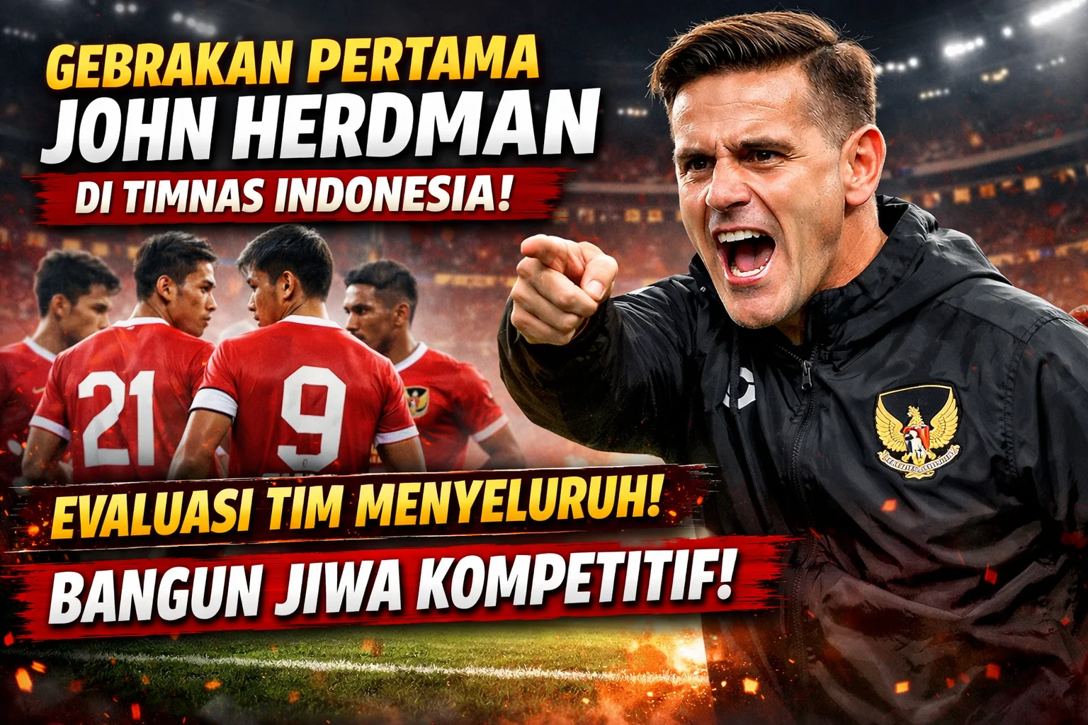 Evaluasi Tajam Pasca Kegagalan AFF, John Herdman Fokus Bangun Chemistry Timnas