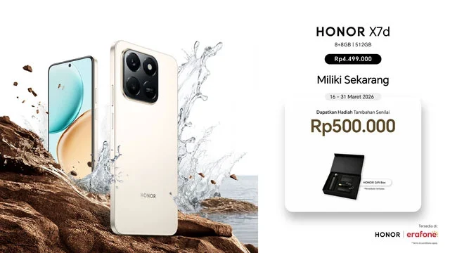 Honor X7d dan X6c Meluncur di Indonesia: Inovasi AI dan Baterai Jumbo Mulai Rp2 Jutaan