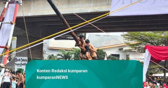 Jatuh Berkali-kali, Badan Penuh Oli Taklukan Pinang demi Motor Listrik Wapres