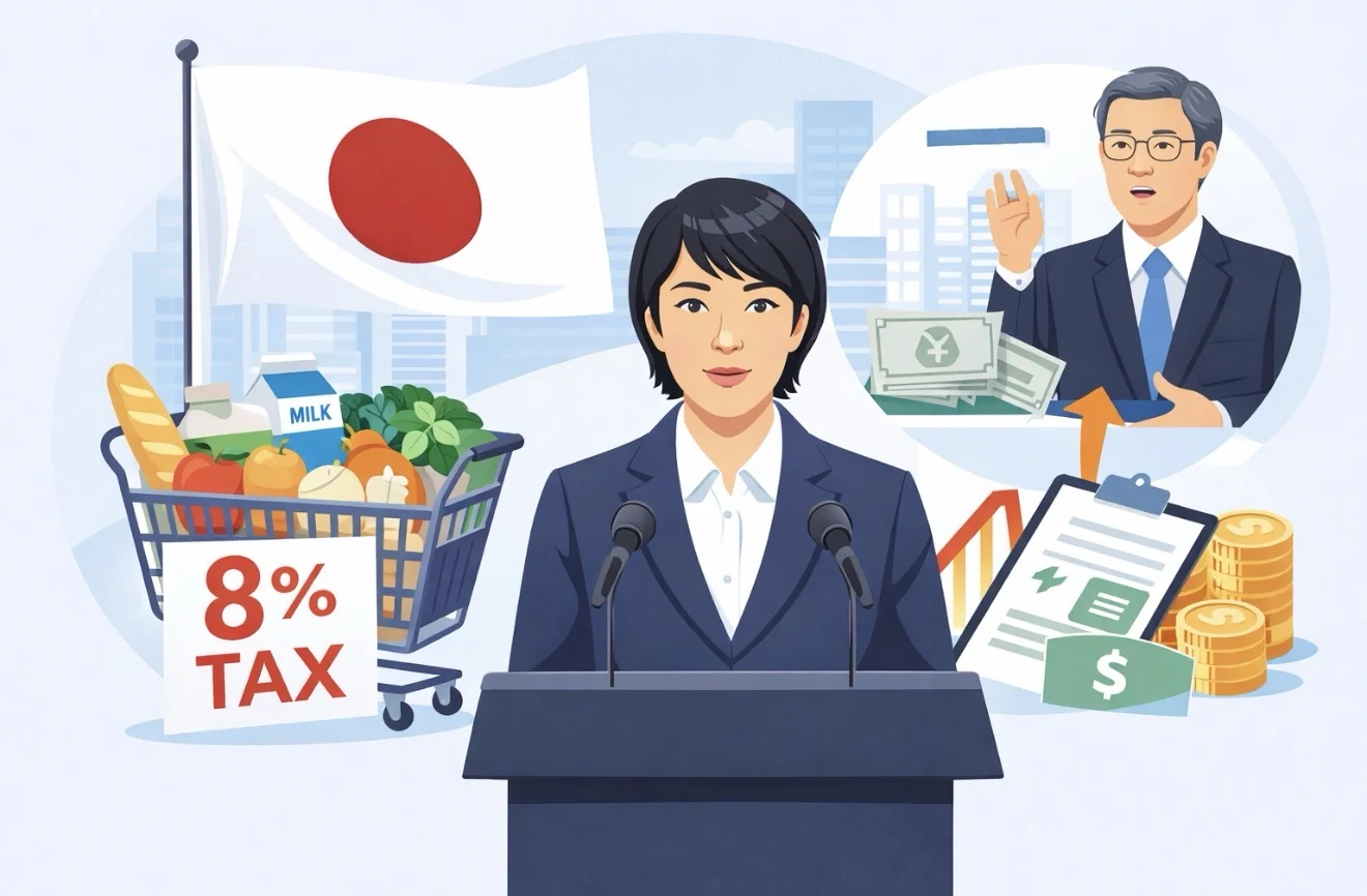 Jepang Pangkas Pajak Makanan Jadi 1%: Strategi Berani Takaichi Lawan Inflasi
