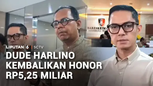 Kembalikan honor Rp5,25 miliar, Dude Harlino: Atas inisiatif sendiri