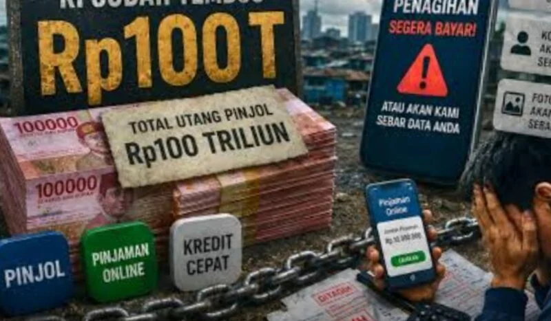 Krisis Finansial Mengintai: Total Utang Pinjol Warga RI Tembus Rp 105 T, Melesat 26 Persen Setahun