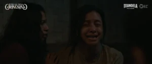 Momen Haru Fatmah Nahdi Menangis Saat Lihat Trailer Bisikan Desa Gringsing [titlebase] dalam Peluncuran Perdana