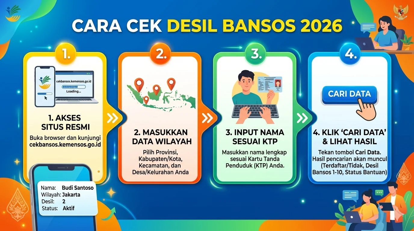 Panduan Lengkap Cara Cek Desil Berapa untuk Memastikan Kelayakan Bansos 2026