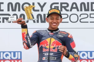 Perburuan Gelar Rookie of the Year Moto3 2026: Veda Ega Pratama Terus Ditekan Hakim Danish