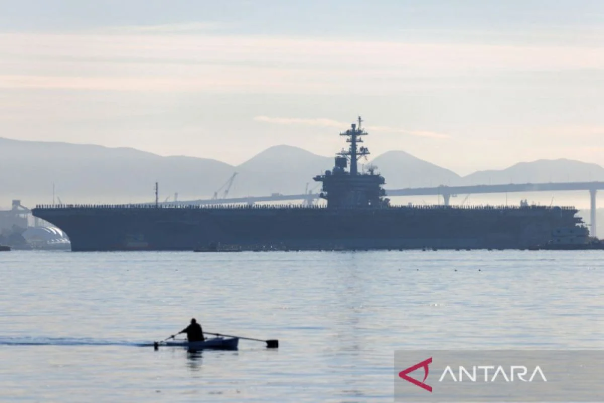 Rotasi Kapal Induk AS: Saat USS Abraham Lincoln Pulang di Tengah Tekanan Misi Timur Tengah