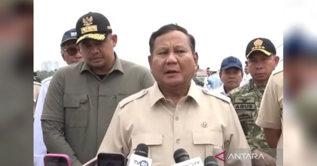 Tegas! Presiden Prabowo Perintahkan Sikat Pelaku Karhutla di Sumsel
