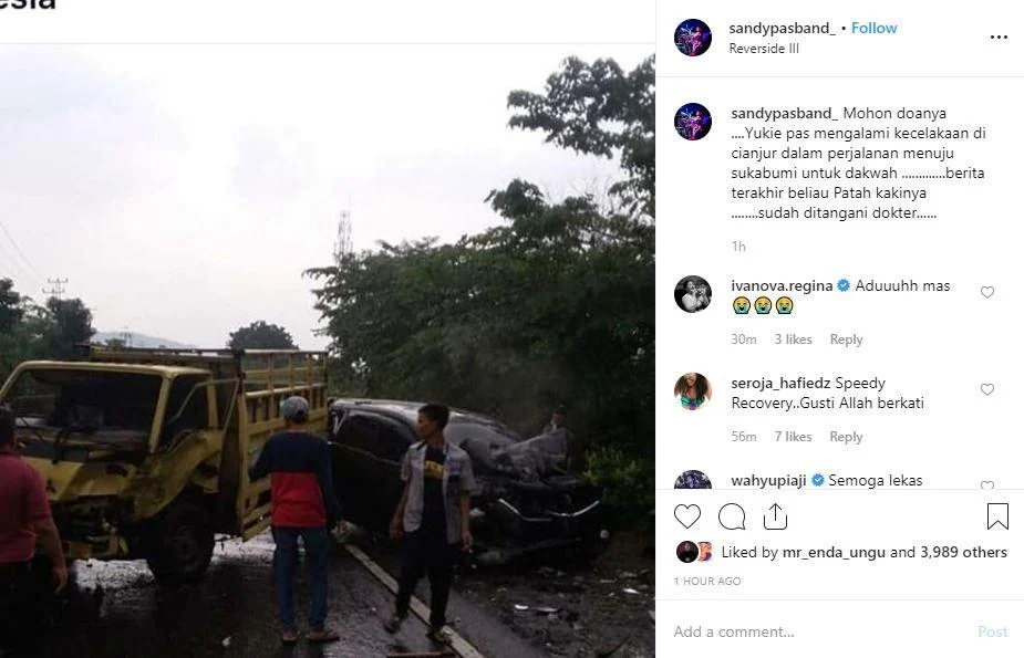 Tragedi dan Kenangan: Dari Kecelakaan Yukie hingga Perjalanan Hidup Trisno Pas Band