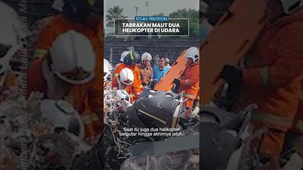 Tragedi Udara: Helikopter Pemadam Karhutla Tabrakan di Udara, Dua Orang Tewas