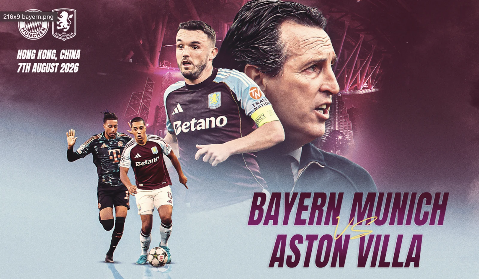 Uji Nyali di Hong Kong: Bayern Munich Bungkam Aston Villa dalam Duel Pramusim Panas