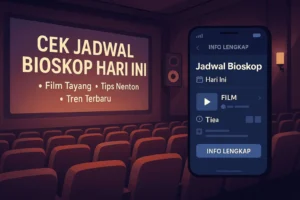 Agenda Harian 8 September 2026: Dari Jadwal Bioskop Hari Ini Hingga Update Penerbangan