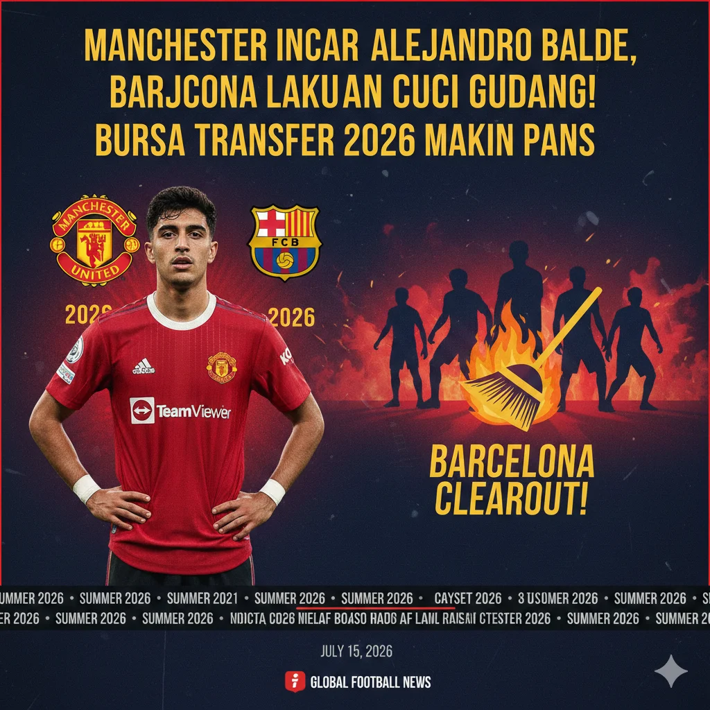 Alejandro Balde Makin Dekat dengan Manchester United: Solusi Darurat di Detik Terakhir