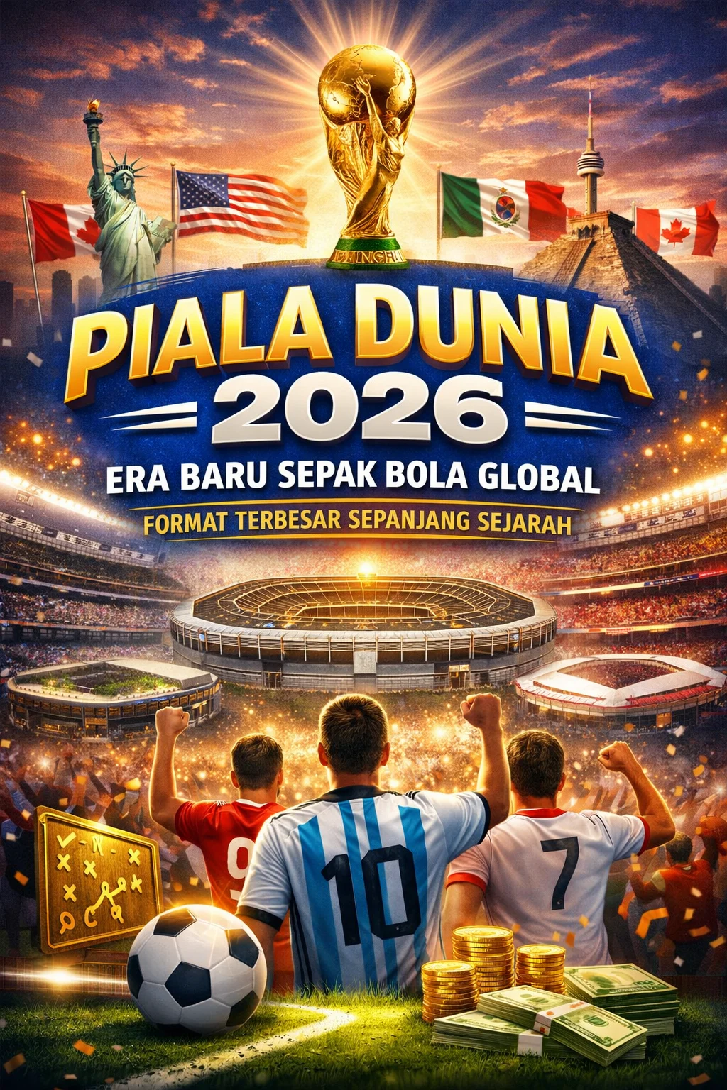 Demam Sepak Bola Global: Piala Dunia 2026 Dongkrak Penjualan TV, Tren Belanja Perlengkapan Nobar Ikut Naik