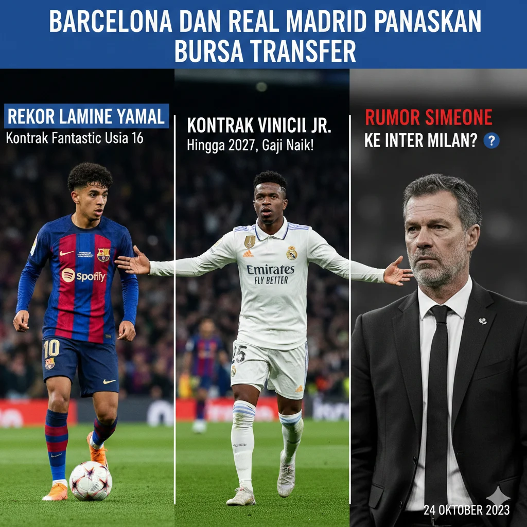 Dinamika Sepak Bola Eropa: Dari Bursa Transfer Panas hingga Real Madrid vs Real Sociedad