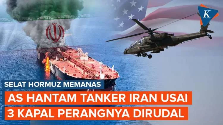 Eskalasi Memanas, IRGC Rilis Video Drone Iran Hantam Kapal Tanker di Selat Hormuz, Taktik Operasi Nasr 2 Berlanjut