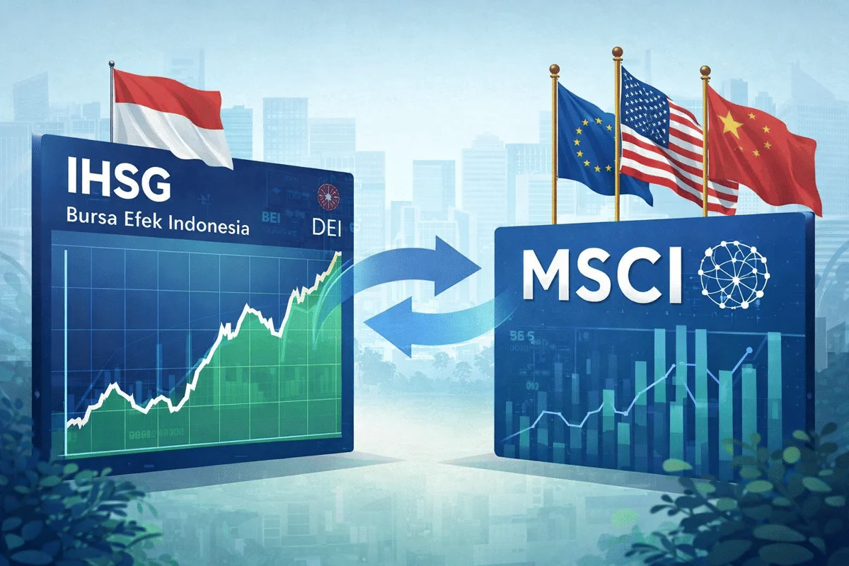 Badai MSCI Mengguncang Pasar: IHSG Terperosok, Investor Waspada Hadapi Ketidakpastian