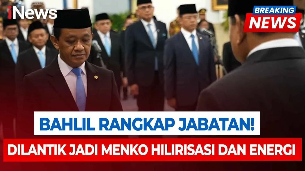 Bahlil Lahadalia: Sang Menko yang Merangkap Jabatan di Tengah Sorotan Publik