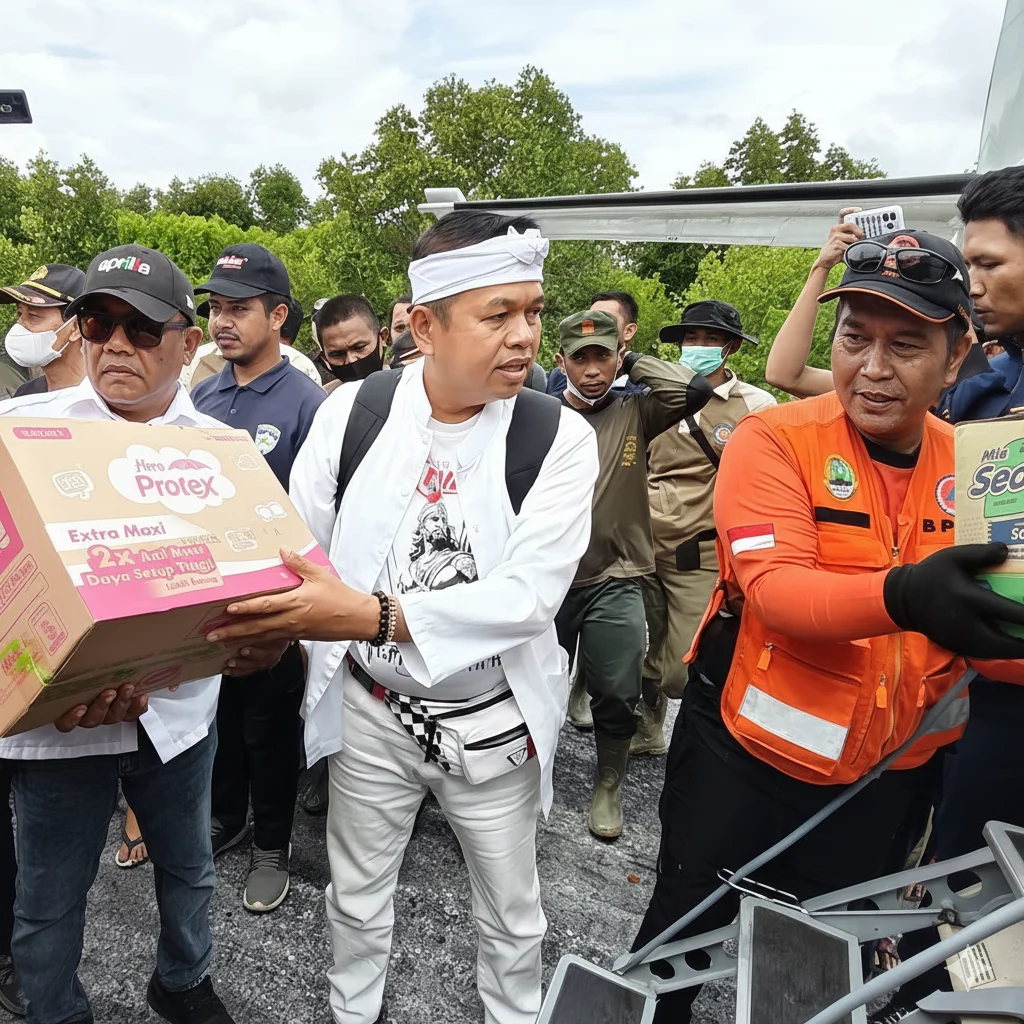 Dedi Mulyadi Pulang ke Jabar Seusai Bantu Warga NTT, Tak Sengaja Ketemu Khofifah di Bandara