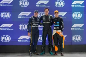 Dominasi Sempurna di Zandvoort: George Russell Menangi Sprint GP Belanda dari Pole, Norris dan Leclerc Lengkapi Podium