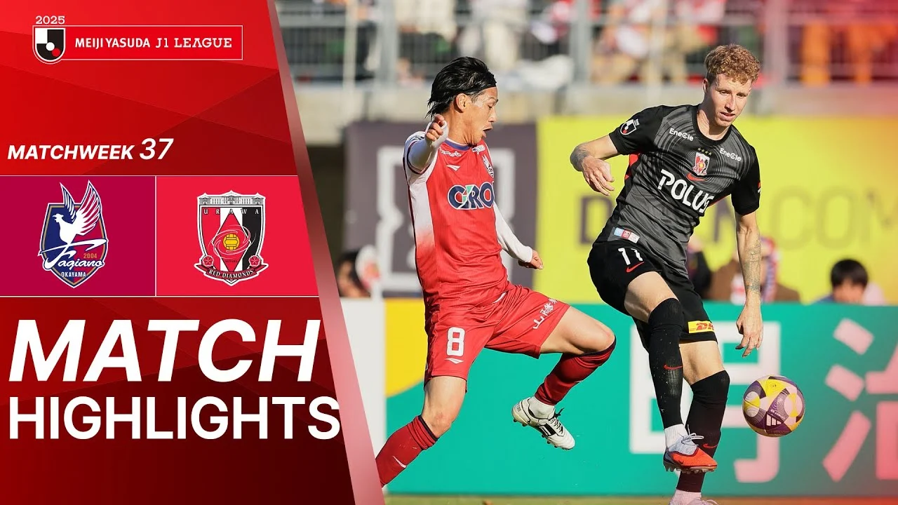 Drama Kompetisi J.League: Fagiano Okayama vs Verdy hingga Ambisi Besar Urawa Reds